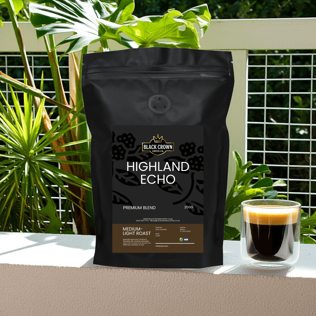 250g Espresso coffee blend | Highland Echo from Brazil & El Salvador